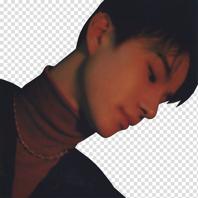 NCT U BOSS , man looking down transparent background PNG clipart