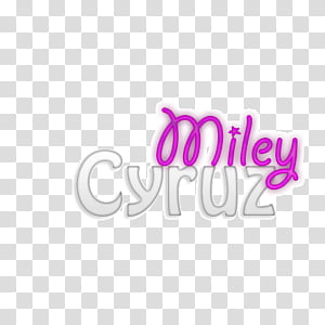 Texto de Miley Ciyruz transparent background PNG clipart thumbnail