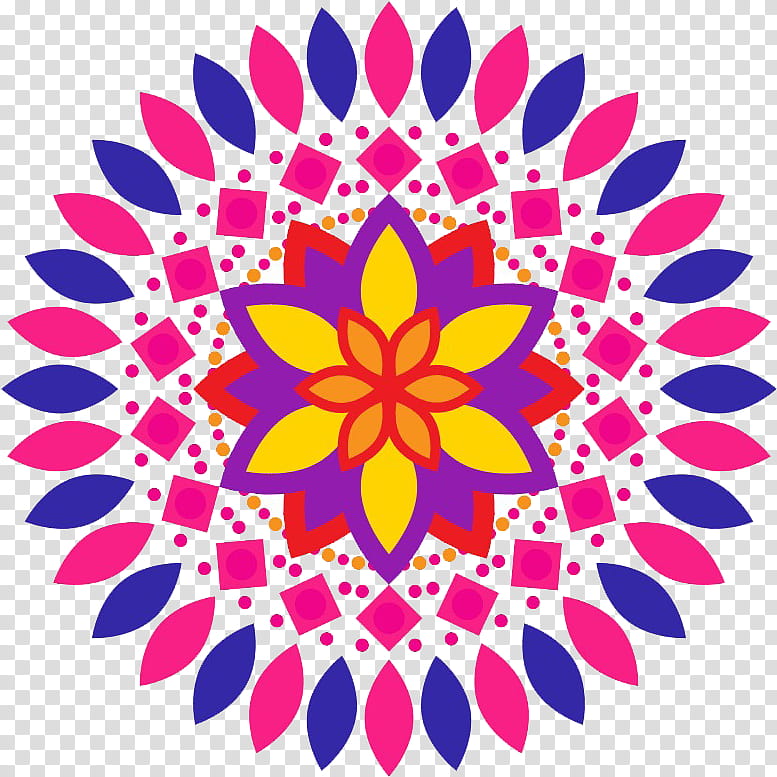 Diwali Kolam, Rangoli, Thai Pongal, Drawing, Festival, Sticker, Symmetry, Visual Arts transparent background PNG clipart