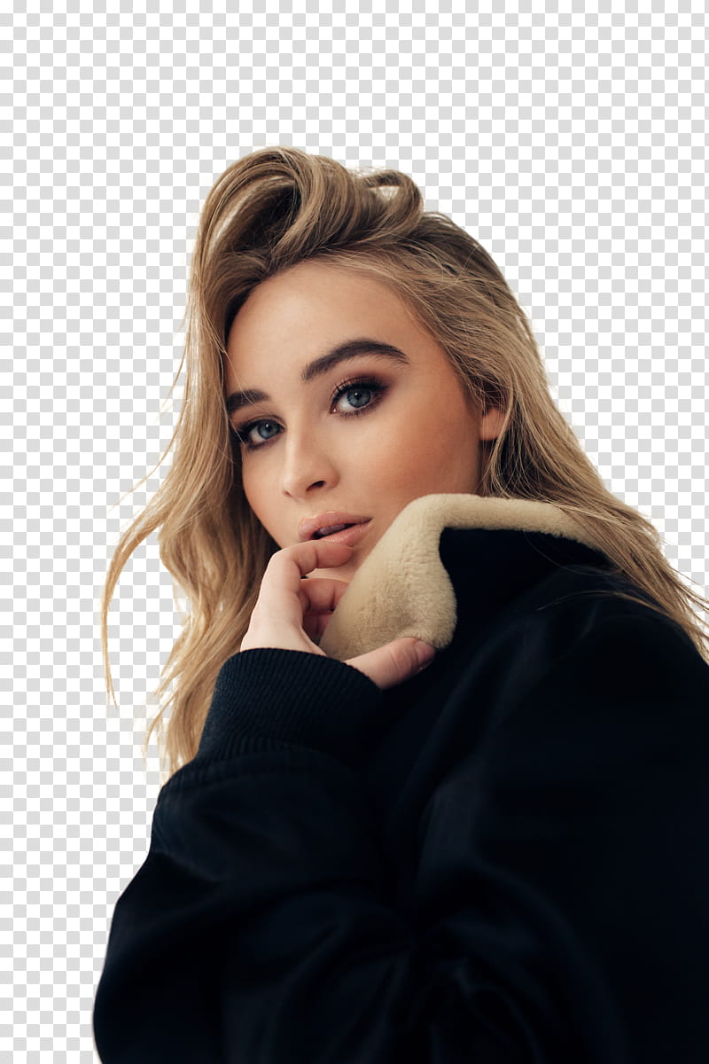 Sabrina Carpenter x Chase Zalewski   transparent background PNG clipart