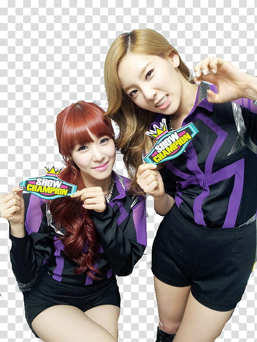 SNSD Taeyeon and Tiffany TaeNy transparent background PNG clipart