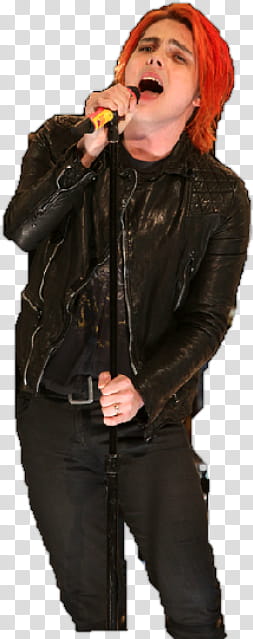 Gerard Way transparent background PNG clipart