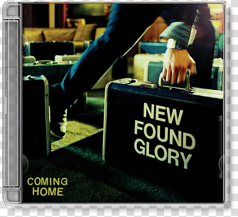 Album Cover Icons, new found glory . coming home, New Found Glory CD case transparent background PNG clipart