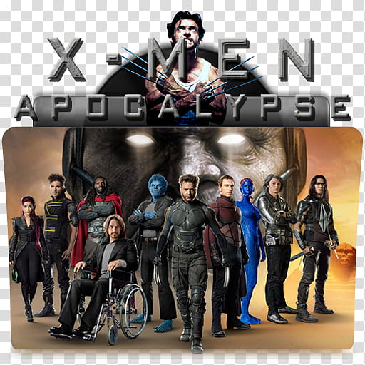 Movies Folders , X-Men. Apocalypse icon transparent background PNG clipart