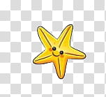 yellow star transparent background PNG clipart
