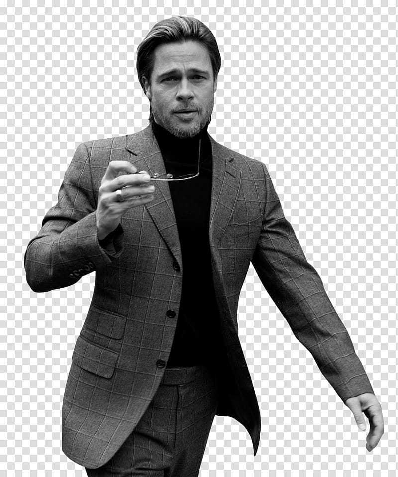 BRAD PITT transparent background PNG clipart