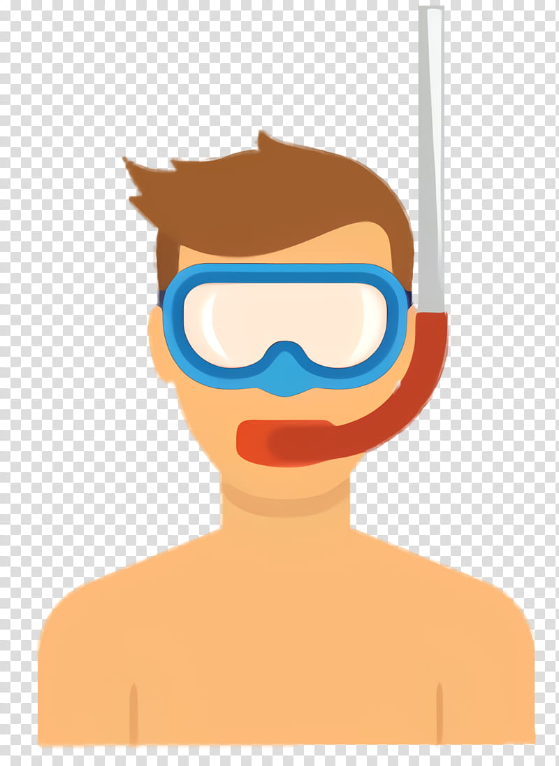 Glasses, Goggles, Sunglasses, Nose, Cartoon, Eyewear, Personal Protective Equipment, Diving Mask transparent background PNG clipart