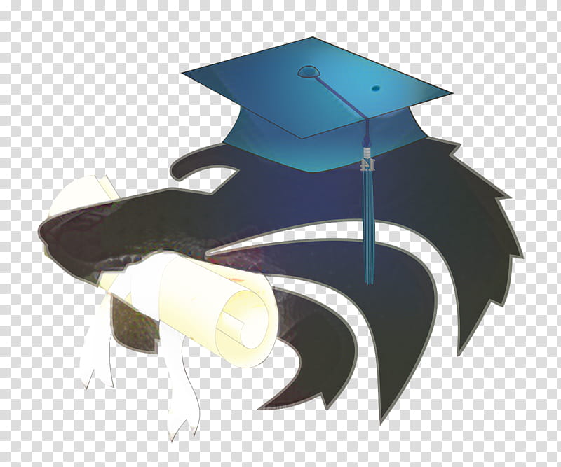 Graduation, Square Academic Cap, Line, Angle, MortarBoard, Blue, Headgear, Logo transparent background PNG clipart