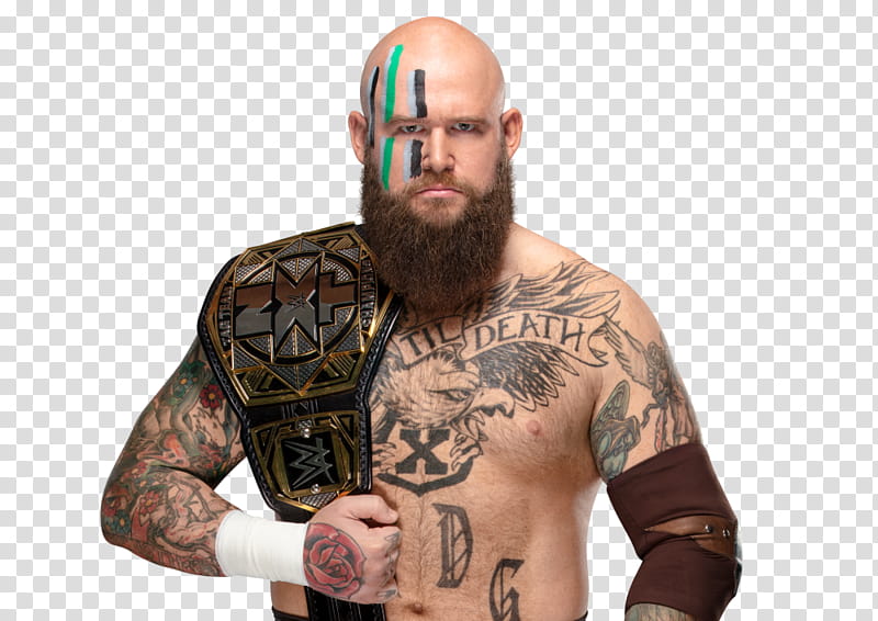 Rowe Nxt Tag Team Champion New Render transparent background PNG clipart