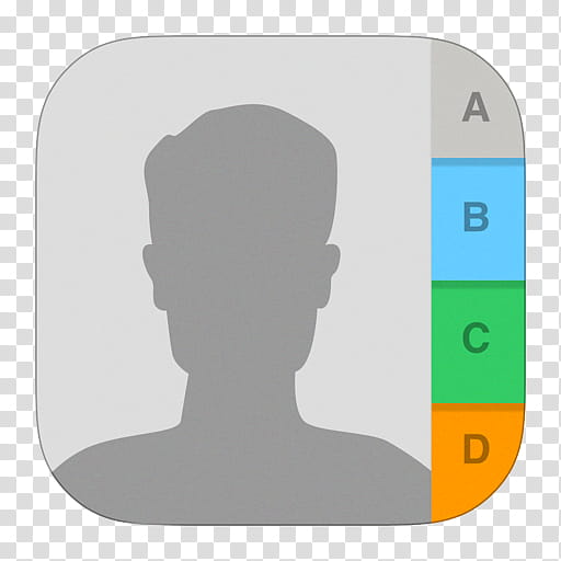 iOS  Icons Updated , Contacts, profile art transparent background PNG clipart