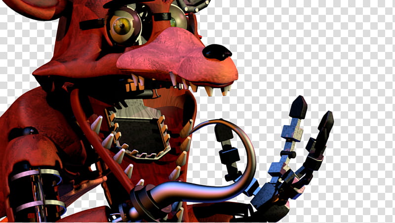 Withered Foxy Fnaf 1 - Free Transparent PNG Clipart Images Download