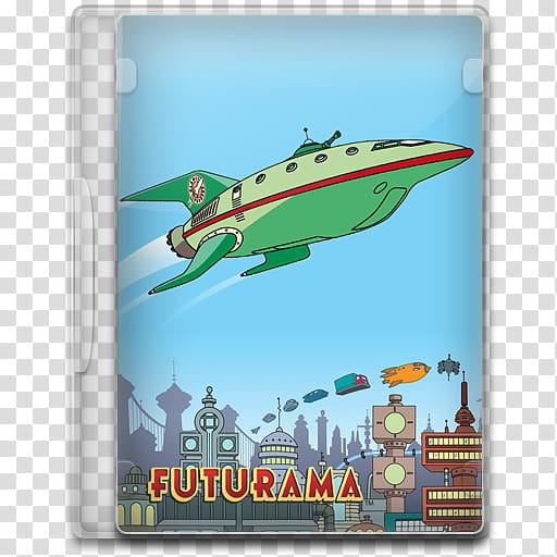 TV Show Icon , Futurama, Futurama movie case transparent background PNG clipart