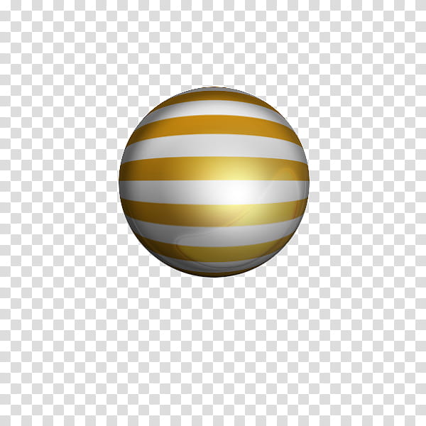 Esferas en D, yellow and white striped ball transparent background PNG clipart