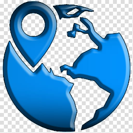 Icon Relieve Azul, ubicacion transparent background PNG clipart