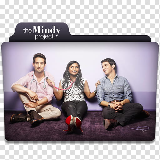  Fall Season TV Series Folders, The Mindy Project icon transparent background PNG clipart