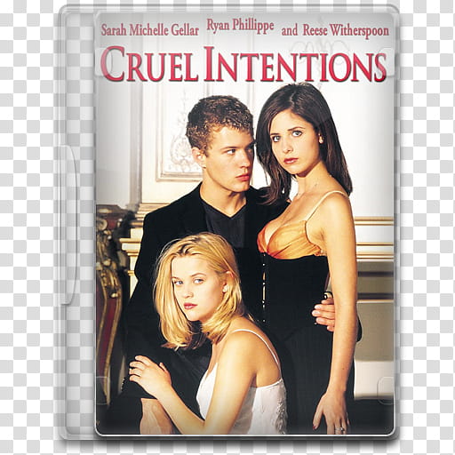 Movie Icon , Cruel Intentions, Cruel Internations DVD case illustration transparent background PNG clipart