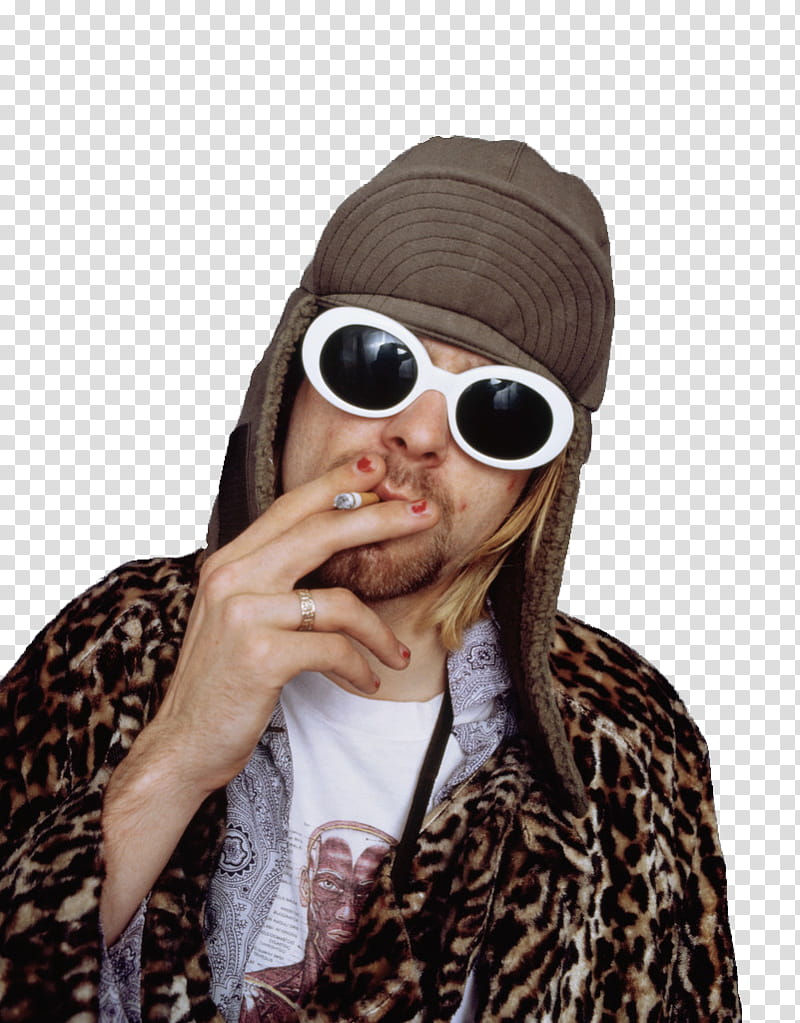 Kurt Cobain transparent background PNG clipart