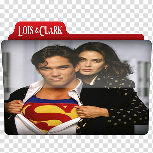 TV Series Folder Icons, Lois And Clark transparent background PNG clipart