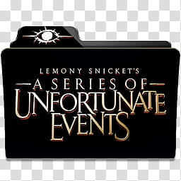 A Series of Unfortunate Events Folder Icon transparent background PNG clipart