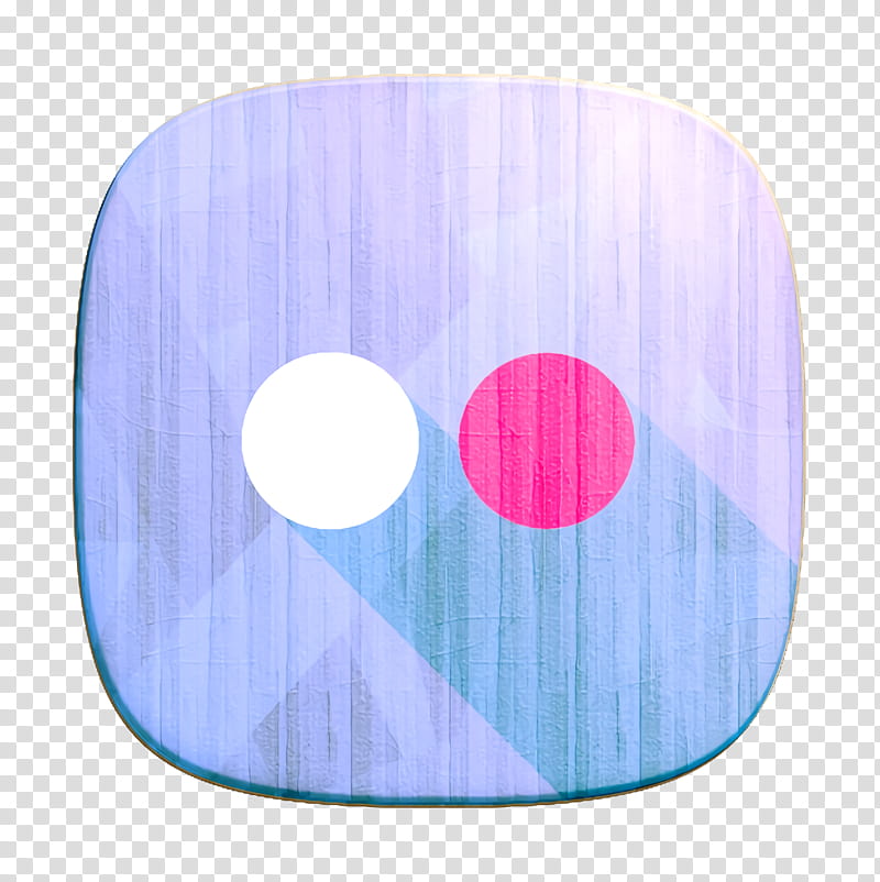 flickr icon icon social network icon, Icon, Aqua, Turquoise, Pink, Circle, Teal, Purple transparent background PNG clipart