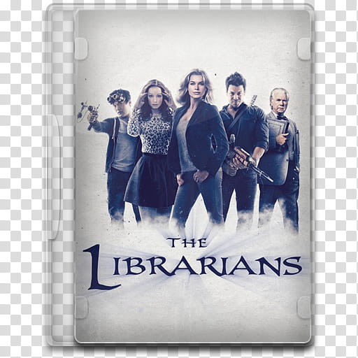 TV Show Icon Mega , The Librarians, The Librarians DVD case transparent background PNG clipart