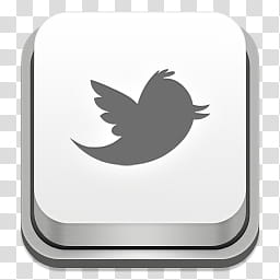 Apple Keyboard Icons, Twitter-, Tweeter logo transparent background PNG clipart