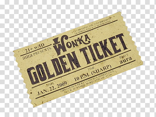 blank wonka golden ticket