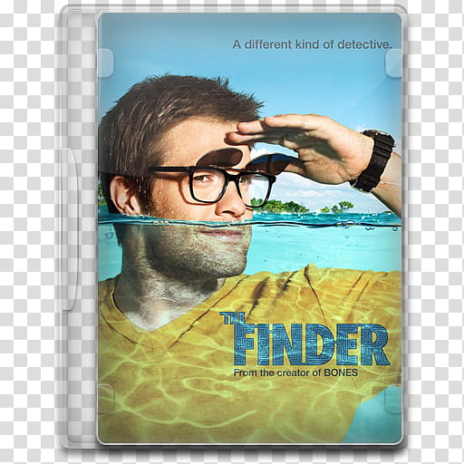 TV Show Icon , The Finder, The Finder DVD case transparent background PNG clipart