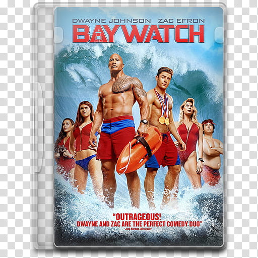 Movie Icon Mega , Baywatch, Baywatch DVD case transparent background PNG clipart