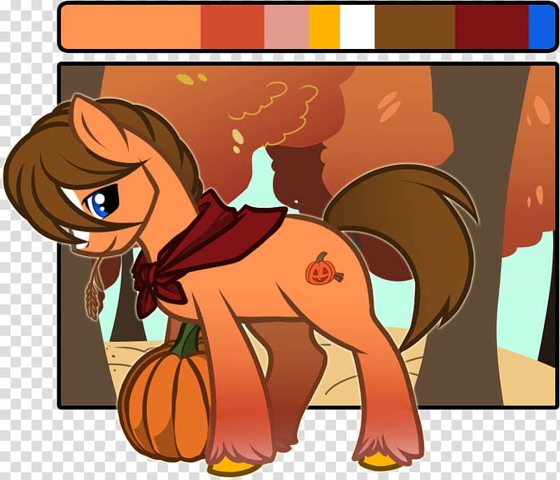 MLP Adopt Pumpkin Spice Sold to Namiwolf, horse illustration transparent background PNG clipart