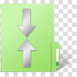 Windows Live For XP, green and grey folder illustration transparent background PNG clipart