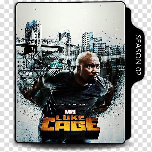 Marvel Luke Cage Series Folder Icon , Luke Cage Season Folder Icon transparent background PNG clipart