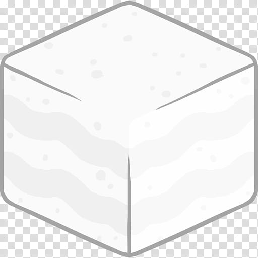 MineCraft Icon  , D Wool, white ice cube illustration transparent background PNG clipart