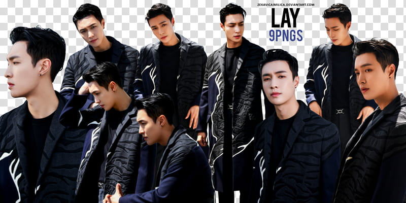 EXO Lay  Valentino Men transparent background PNG clipart