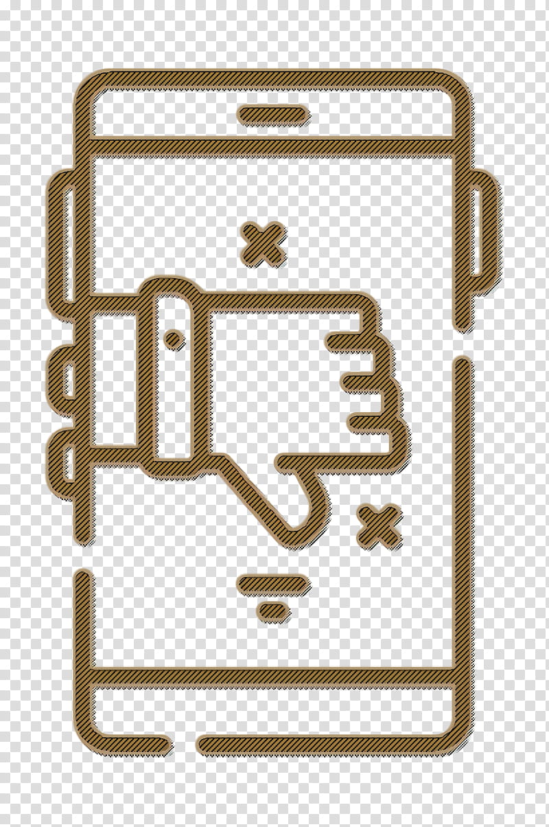 Hands and gestures icon Dislike icon Social Media icon, Line transparent background PNG clipart