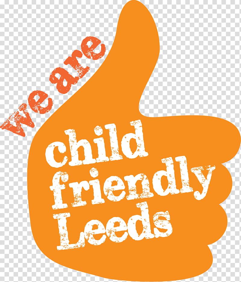 Youth Logo, Child, Family, Thumb, City, Leeds, Text, Orange transparent background PNG clipart