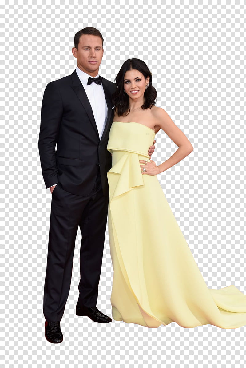 Channing and Jenna Tatum transparent background PNG clipart