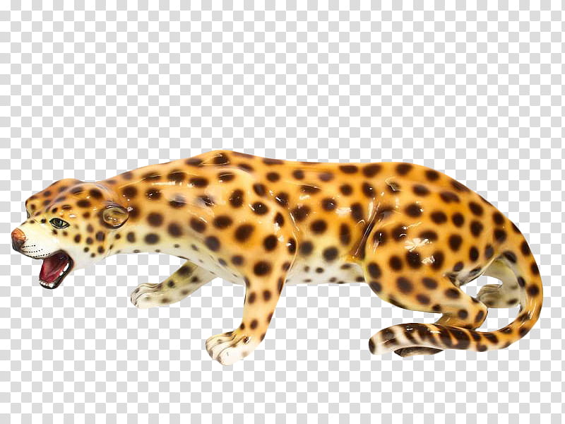 , leopard figure table decor transparent background PNG clipart