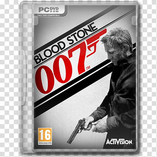 Game Icons , James Bond  Blood Stone transparent background PNG clipart