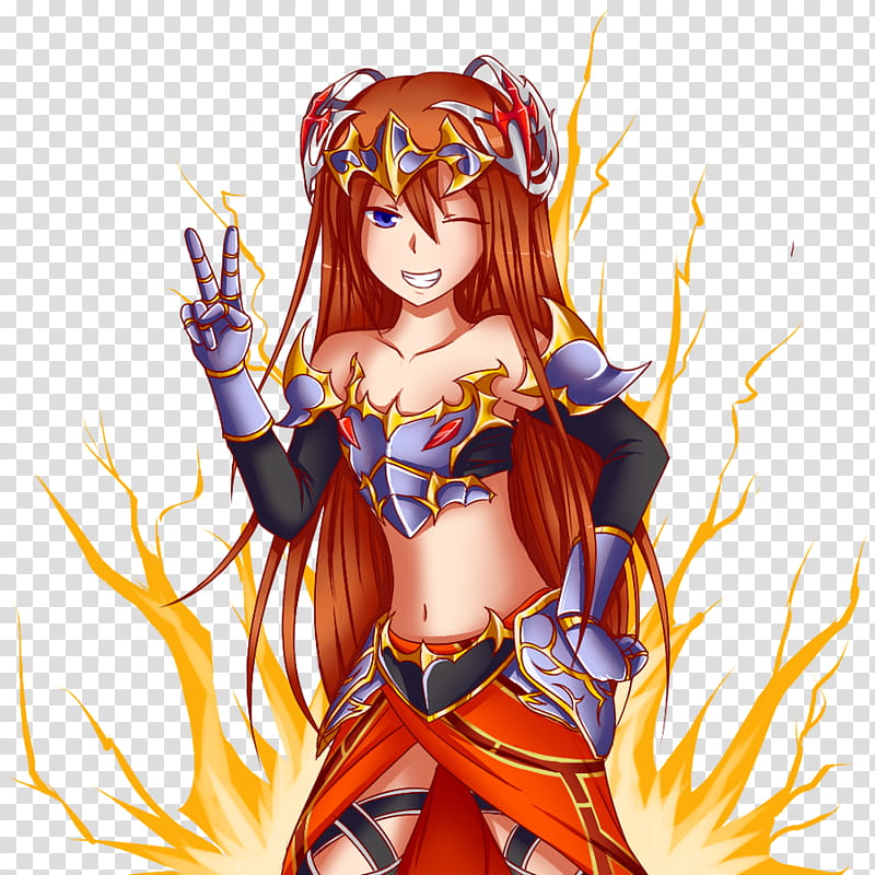 Brave Frontier, Rumbling Cutlass Diana FA transparent background PNG clipart
