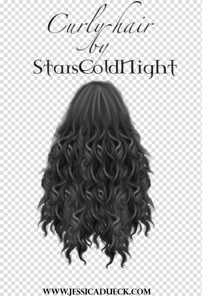 Curly Hair transparent background PNG clipart