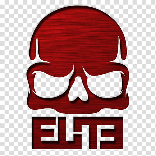 Call of Duty Elite, red skull transparent background PNG clipart