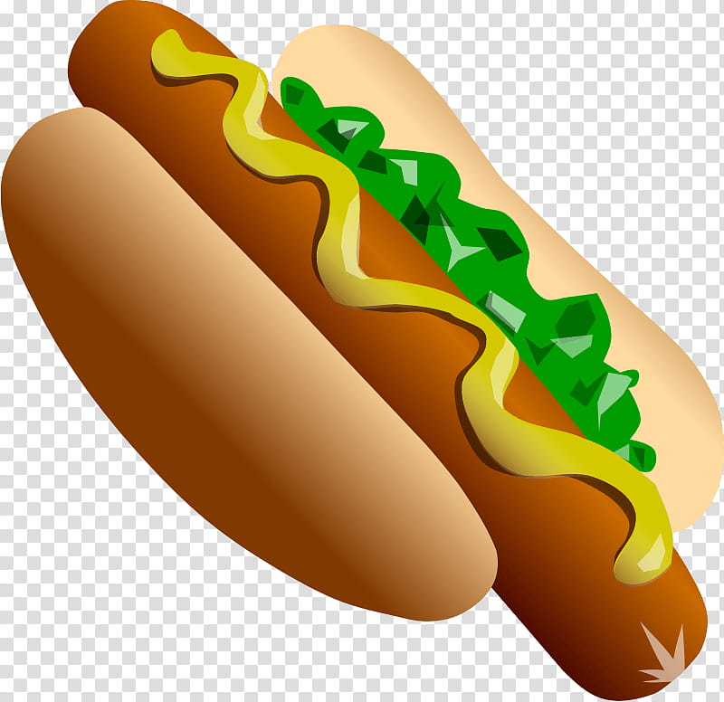 Ice Cream, Hot Dog, Knackwurst, Bockwurst, Vienna Sausage, Fast Food, Hot Dog Bun, Chicagostyle Hot Dog transparent background PNG clipart