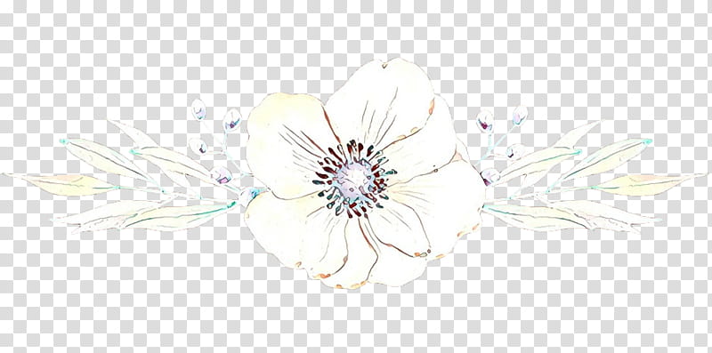 white flower plant dandelion fashion accessory, Cartoon, Petal, Wildflower, Jewellery transparent background PNG clipart