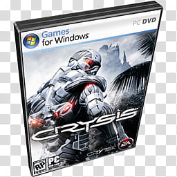 PC Games Dock Icons v , Crysis transparent background PNG clipart