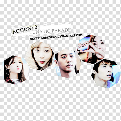 ACTION # +Lunatic Parade transparent background PNG clipart