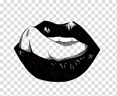 Random S, licking lips illustration transparent background PNG clipart