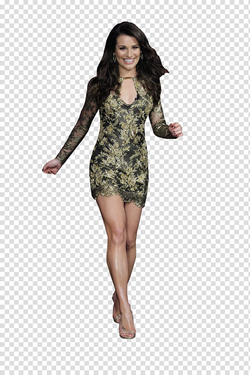 lea michele transparent background PNG clipart