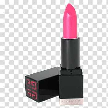 Make up, open pink lipstick transparent background PNG clipart