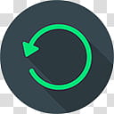 Flatjoy Circle Icons, Repeat, restart art transparent background PNG clipart